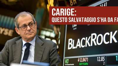 Carige: salvataggio da fare.
