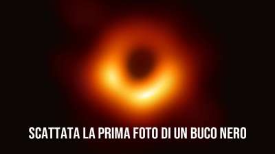 La prima foto di un 